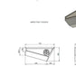 Rigid 60° Underbody Toolbox (Aluminium)
